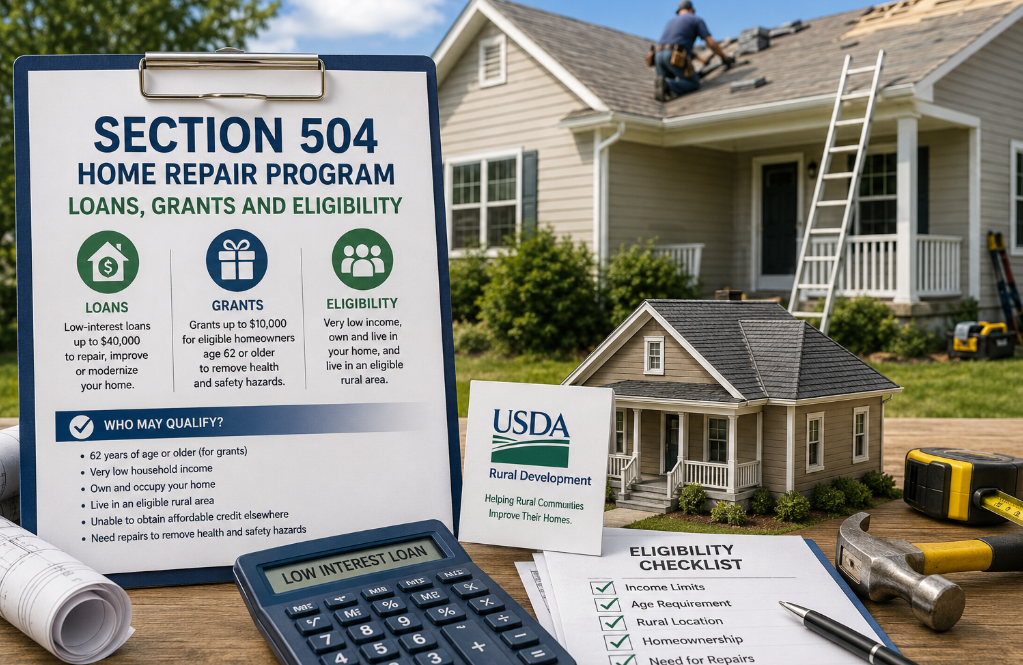 How the Section 504 Home Repair Program Works Loans, Grants and Eligibility