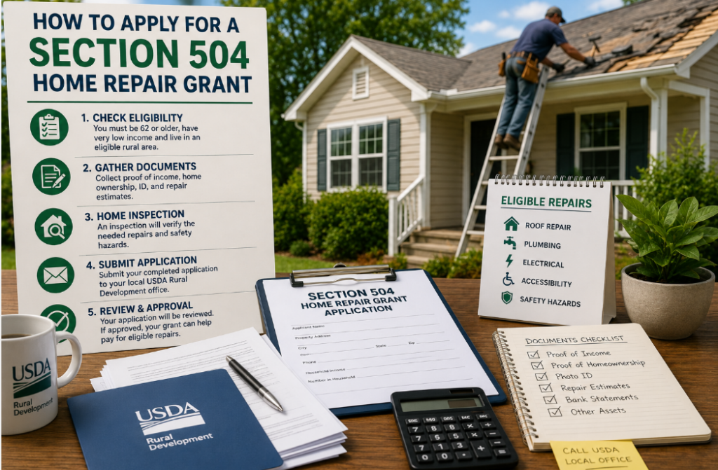 How to Apply for a Section 504 Home Repair Grant