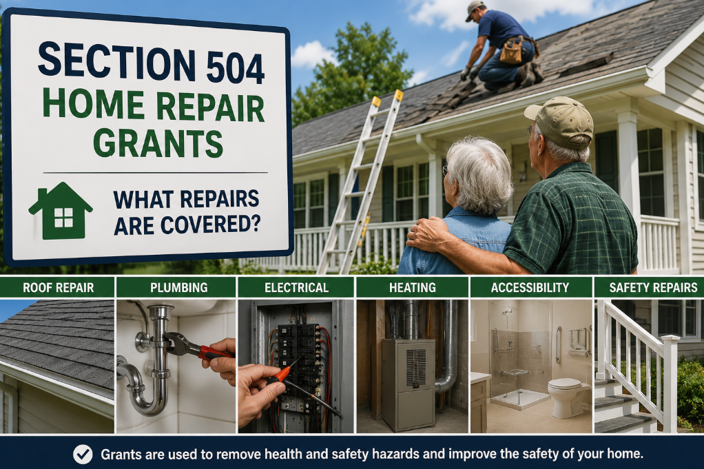 Section 504 Home Repair Grants What Repairs Are Covered