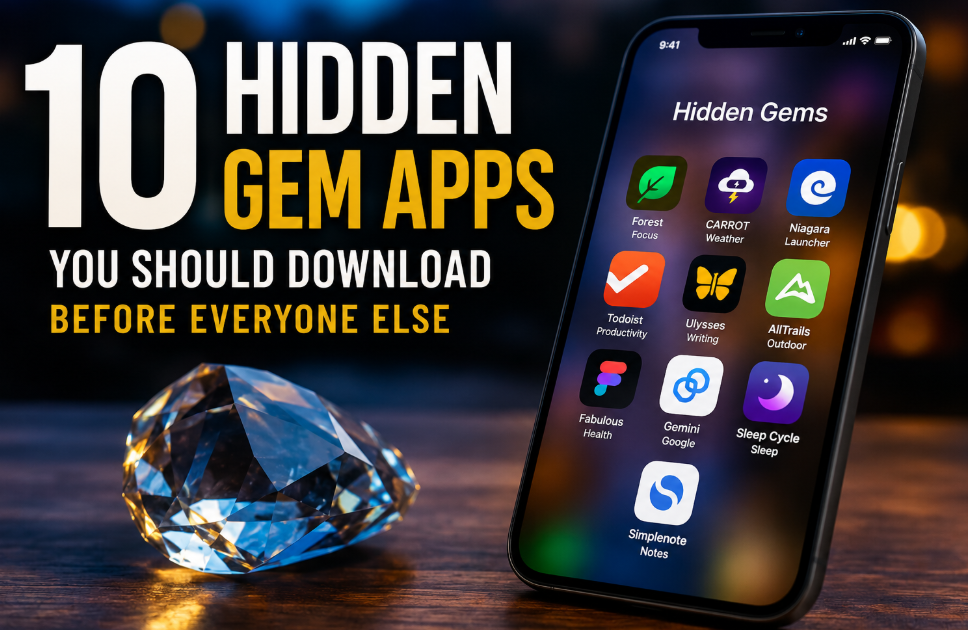 10 Hidden Gem Apps You Should Download Before Everyone Else